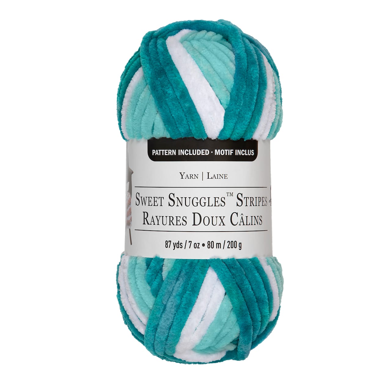 Sweet Snuggles&#x2122; Stripes Yarn by Loops &#x26; Threads&#xAE;
